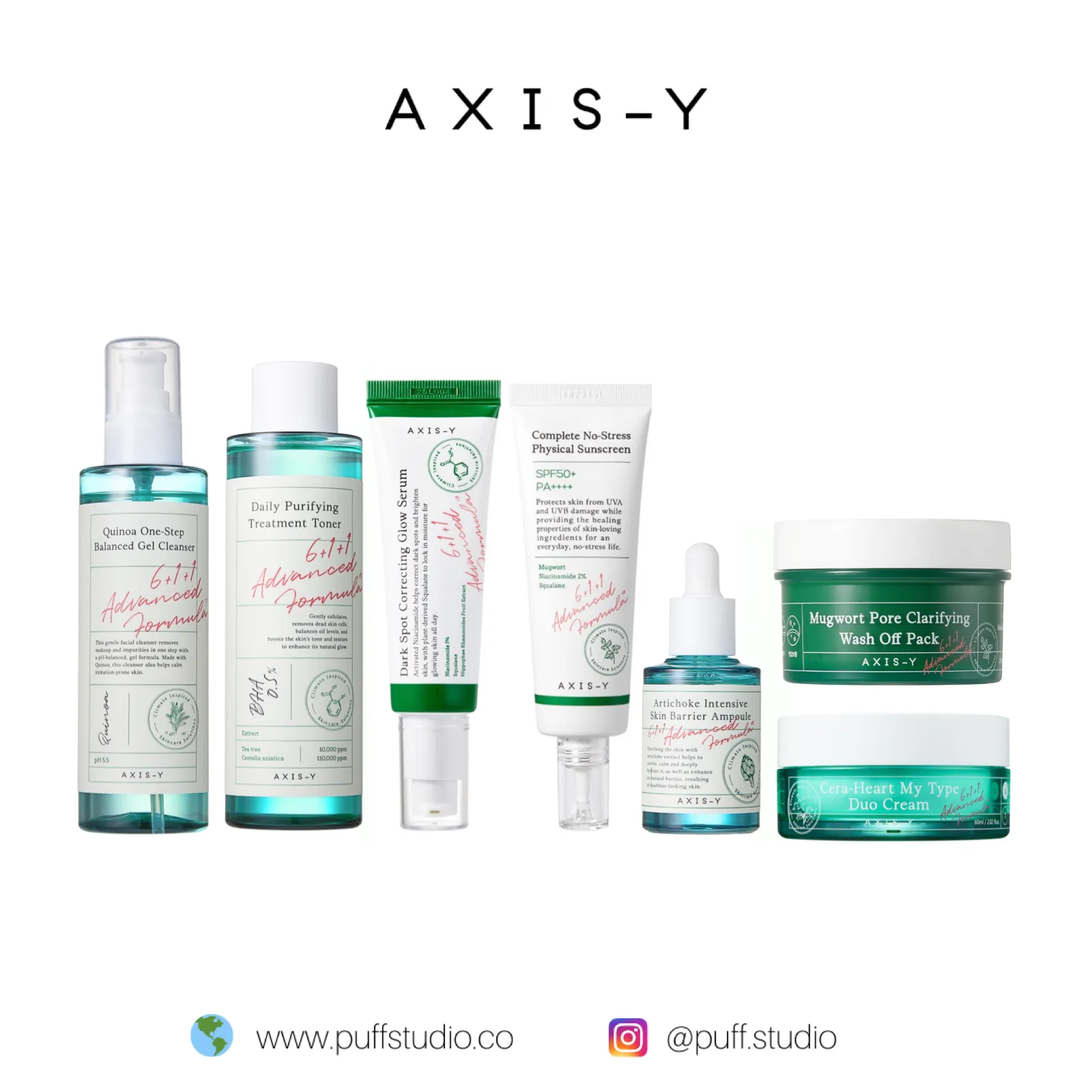 AXIS-Y The 611 Skincare Routine Set