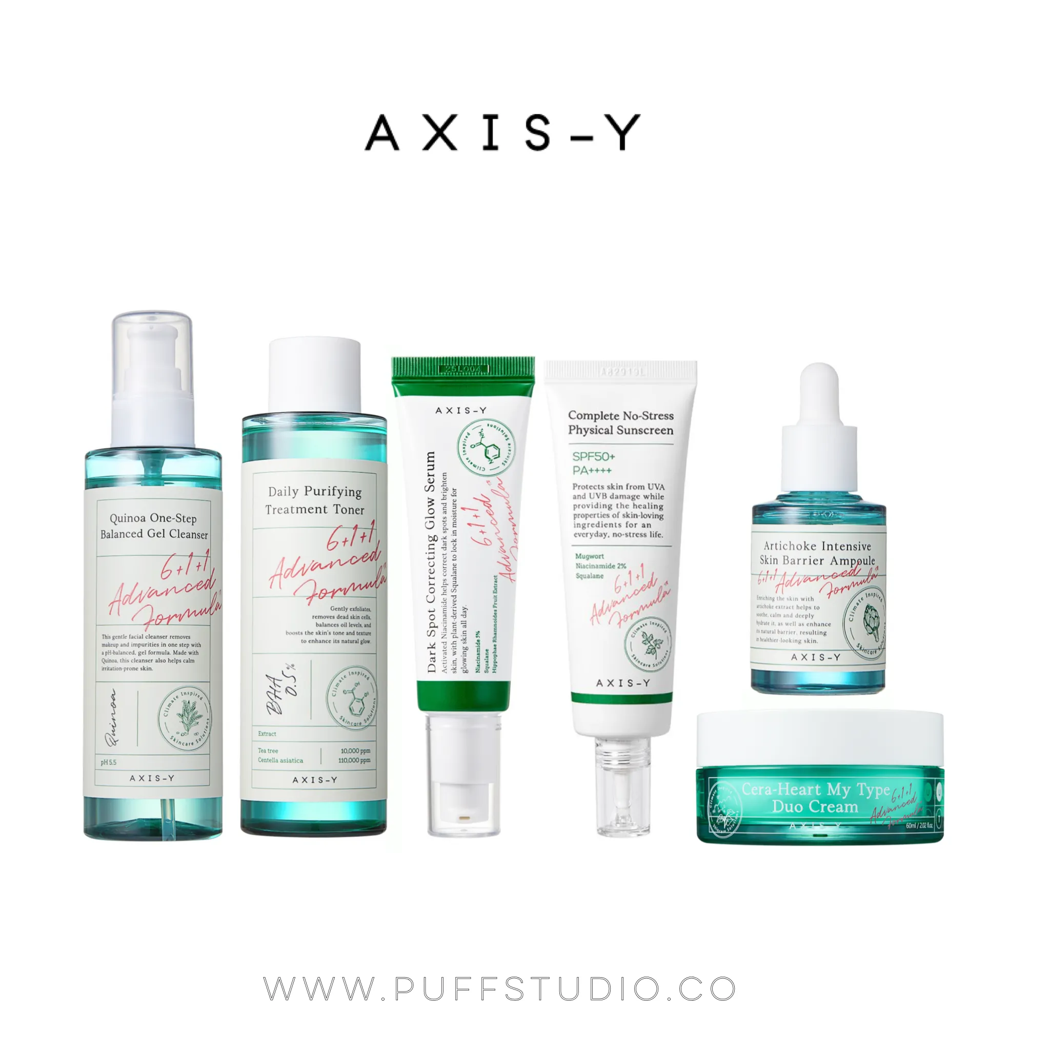 AXIS-Y The 611 Skincare Routine Set