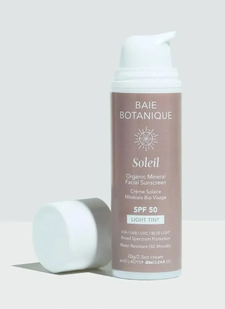 Baie Botanique Soleil Facial Sunscreen SPF50