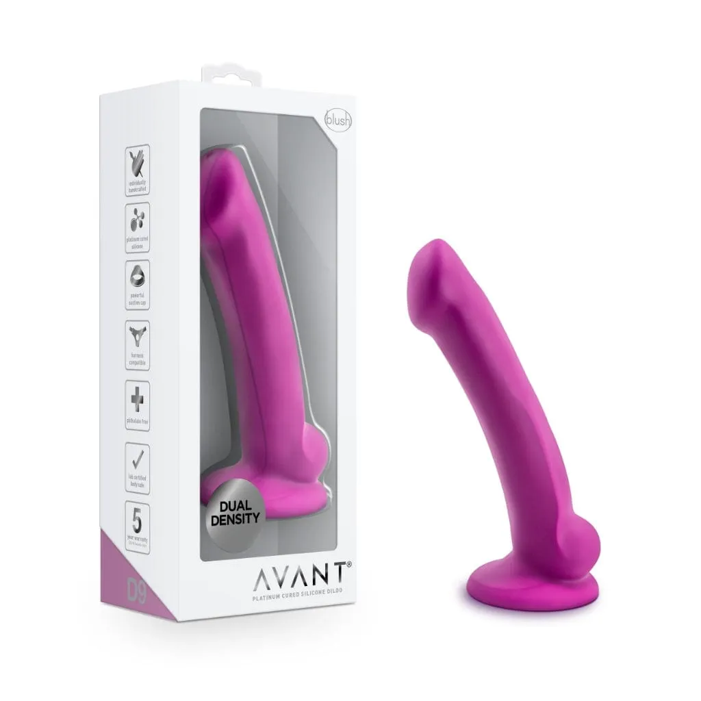 Blush Avant D9 Ergo Violet Mini Dildo