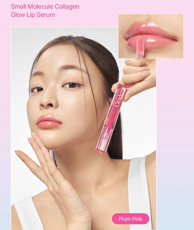 Chong Kun Dang Cleaderm Low Molecular Collagen Tangle Lip Serum #02.Plum Pink 3.8ml