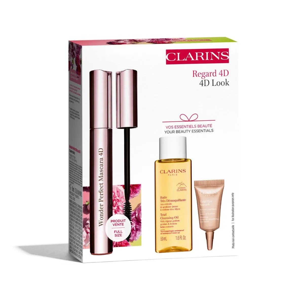 Clarins Wonder Perfect 4D Mascara Value Pack