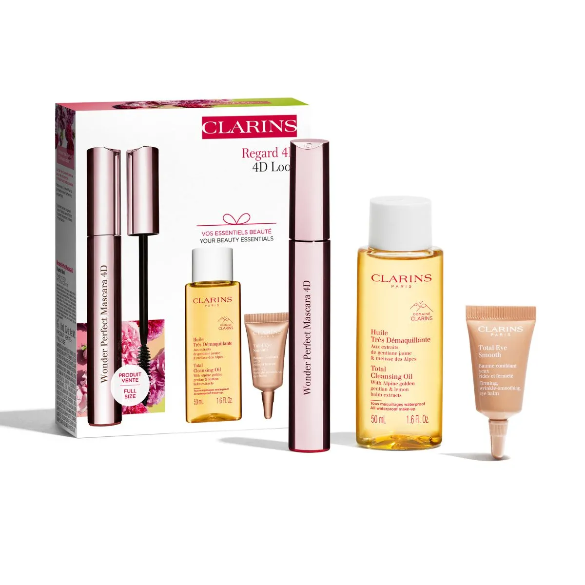 Clarins Wonder Perfect 4D Mascara Value Pack