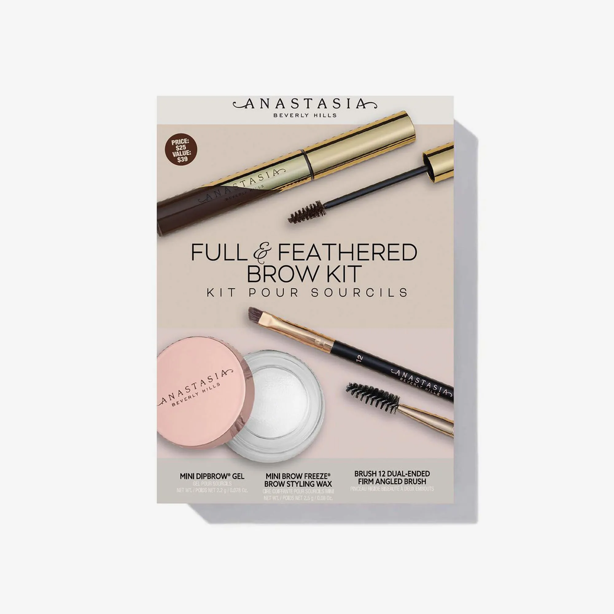 Full & Feathered Brow Kit