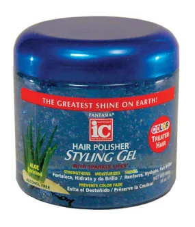 Hair Polisher Color Treated Styling Gel by IC Fantasia 20 OZ