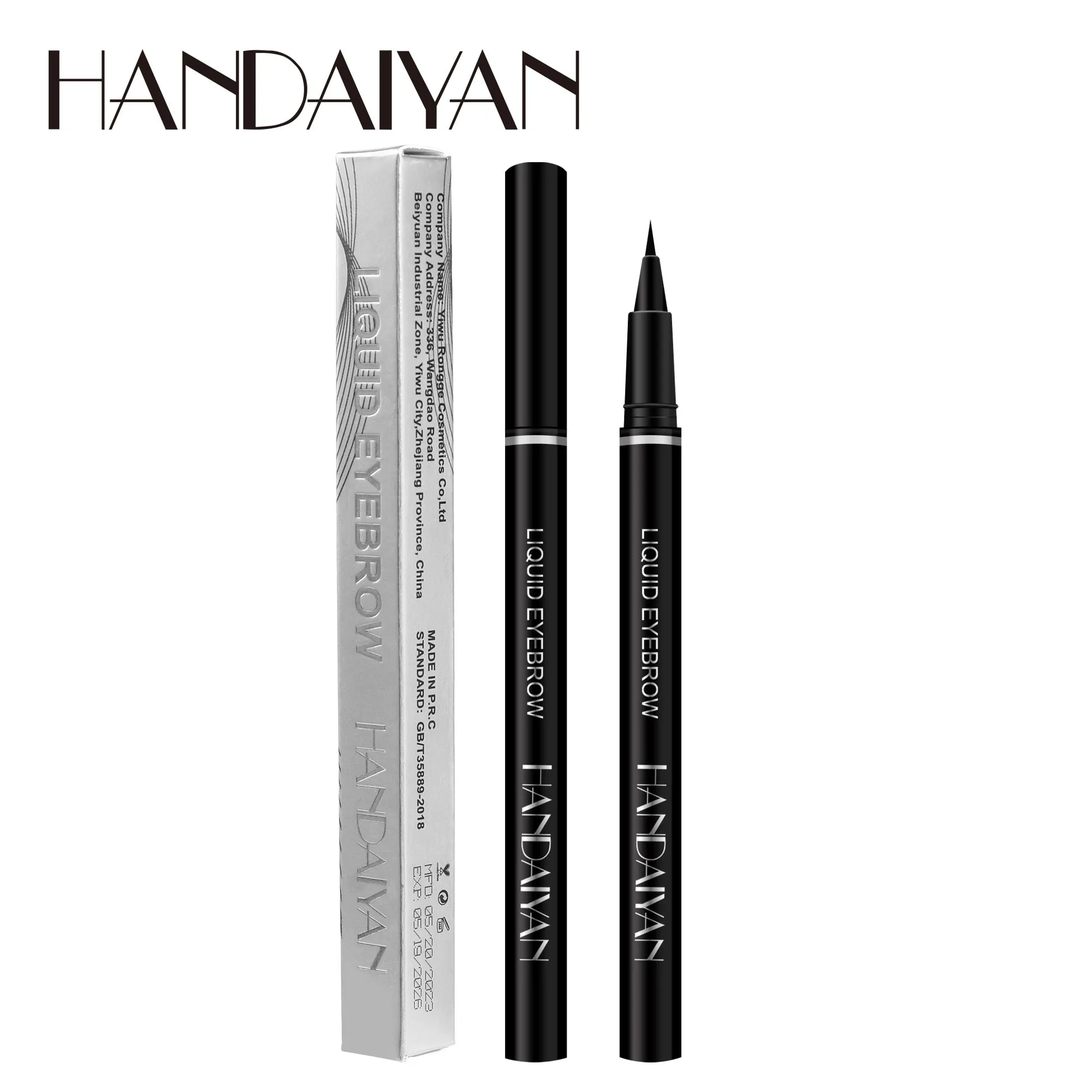 HANDAIYAN 5 Colors Liquid Eyebrow Pen