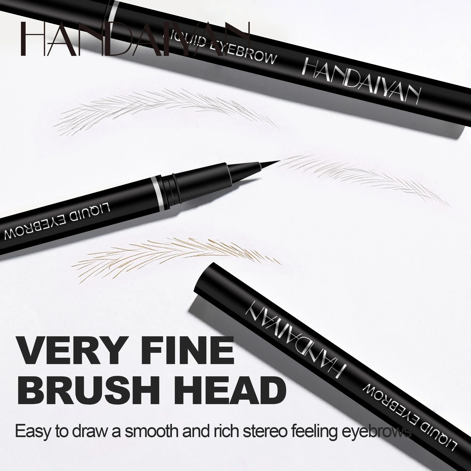 HANDAIYAN 5 Colors Liquid Eyebrow Pen