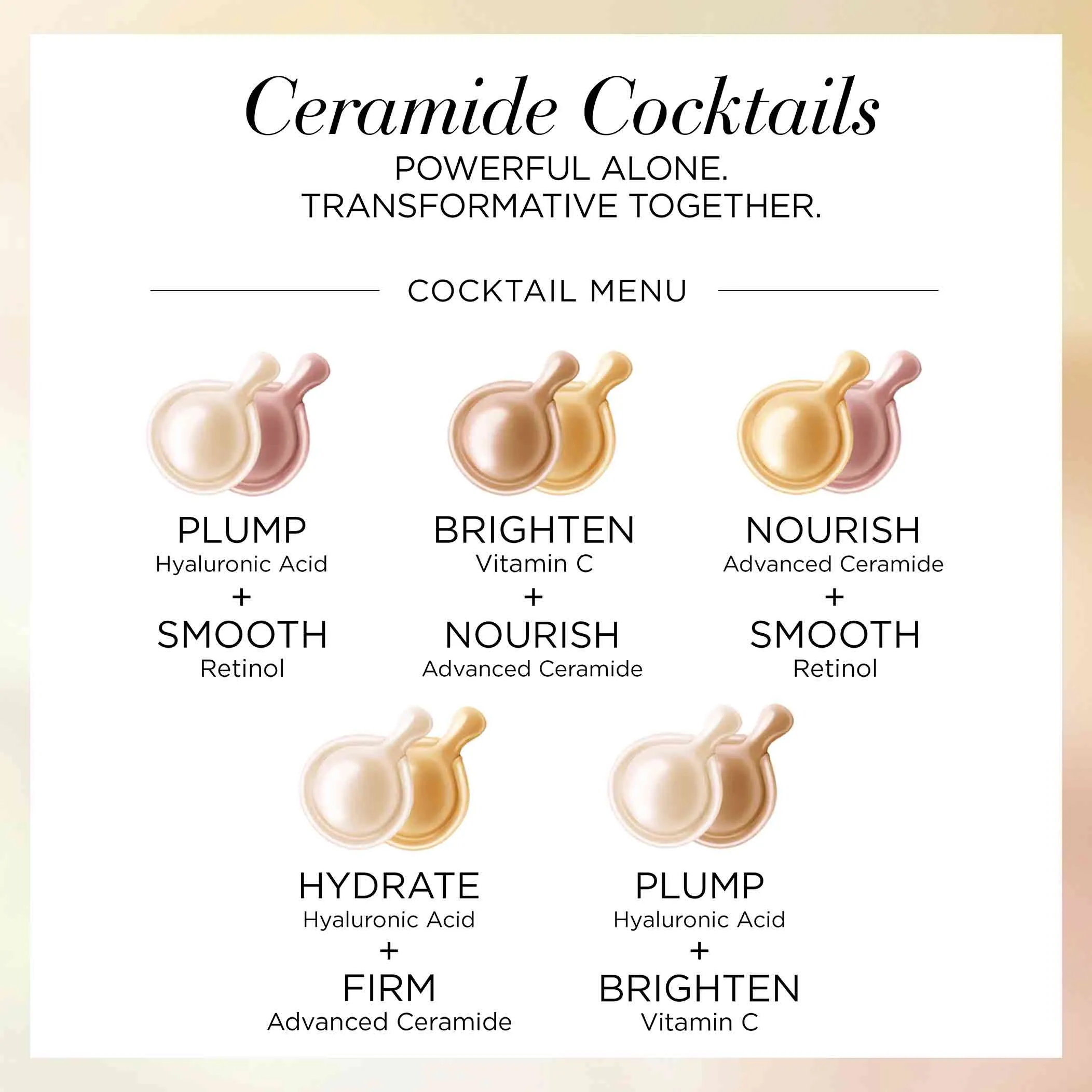 Hyaluronic Acid Ceramide Capsules Hydra-Plumping Serum - 180-Piece