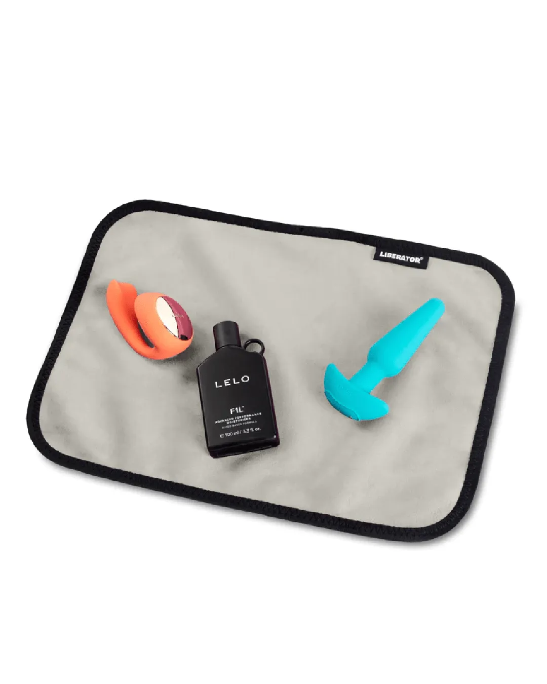 Liberator Fascinator Toy Pad Mini Waterproof Sex Blanket - Grey