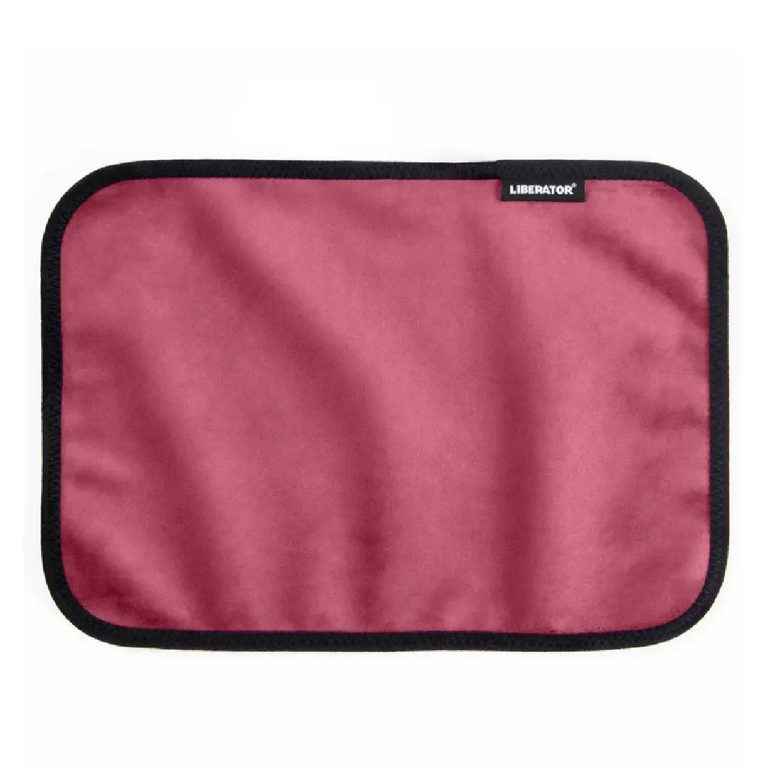 Liberator Fascinator Toy Pad Mini Waterproof Sex Blanket - Merlot