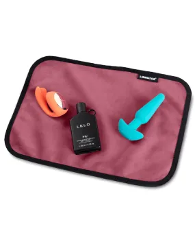 Liberator Fascinator Toy Pad Mini Waterproof Sex Blanket - Merlot