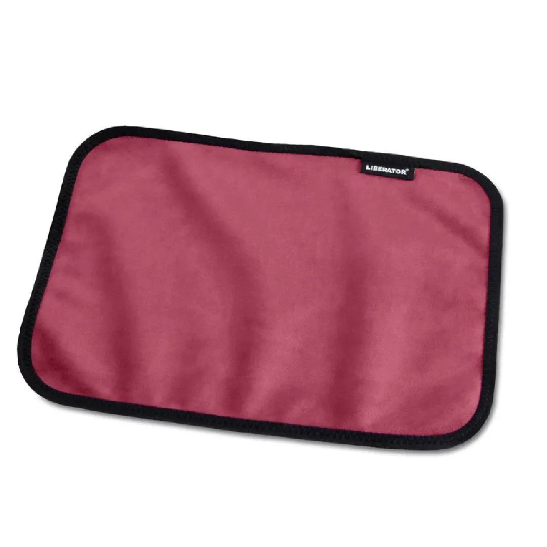 Liberator Fascinator Toy Pad Mini Waterproof Sex Blanket - Merlot