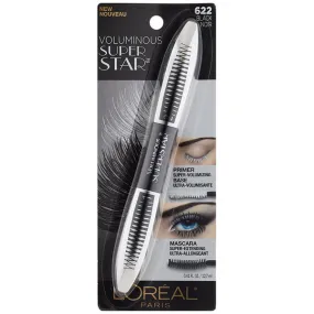 L'OREAL - Voluminous Superstar Mascara Black - 0.41 fl. oz. (12.7 ml)