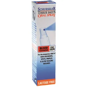 Martin & Pleasance Schuessler Tissue Salts Calc Sulph Blood Cleanser Spray 30ml