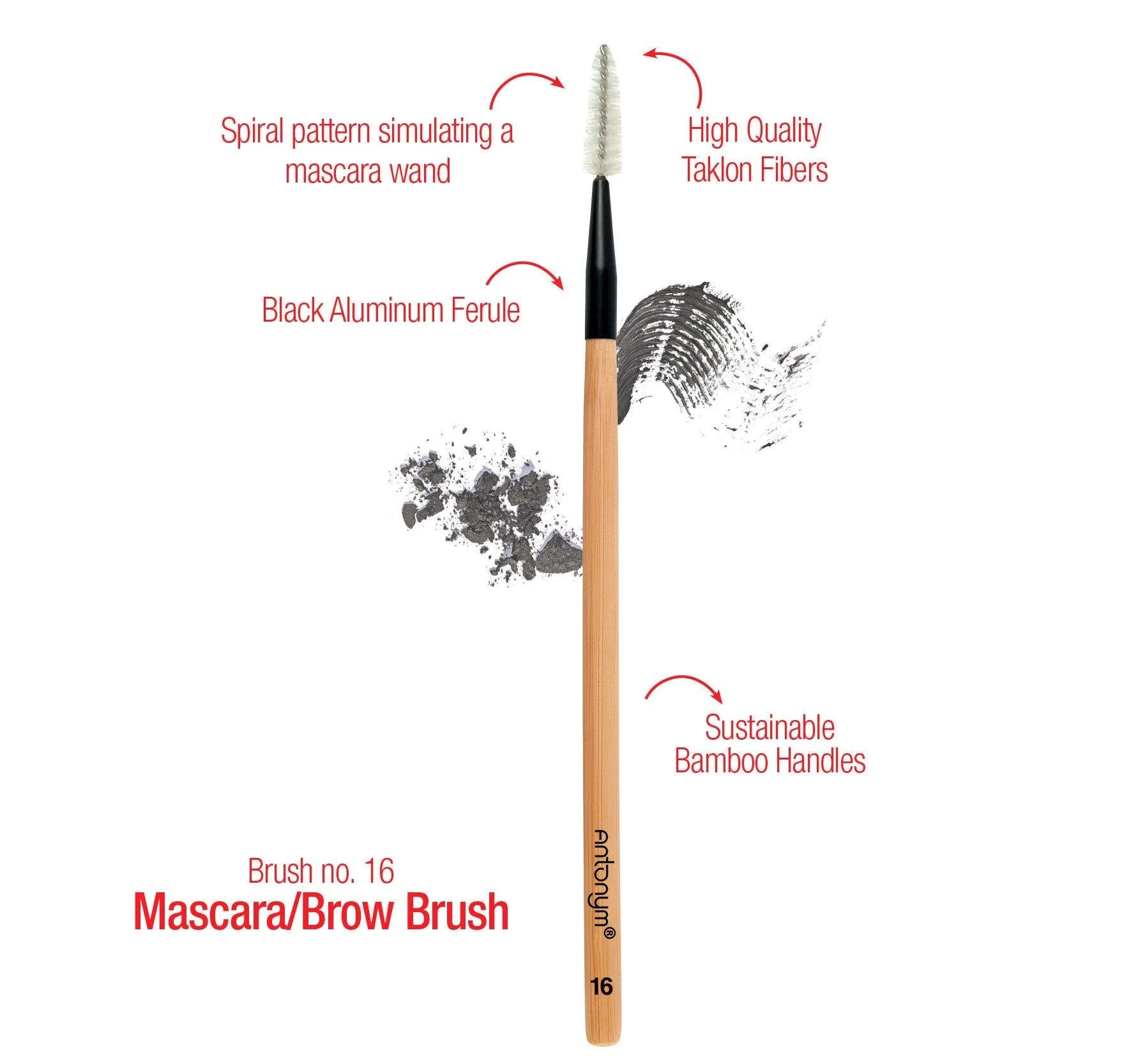 Mascara and Brow Brush #16