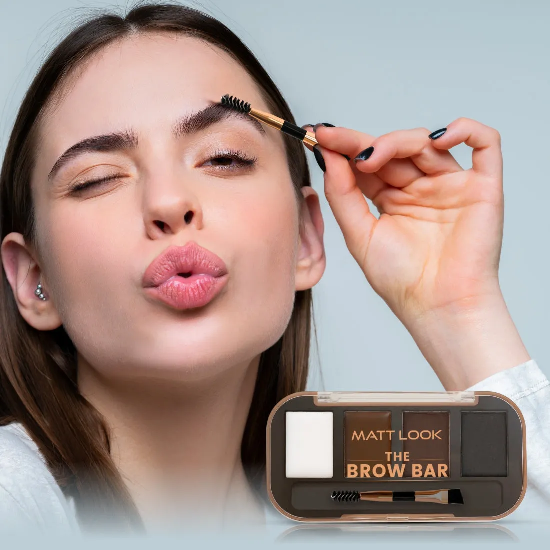 Mattlook The Brow Bar Cream to Powder Formula, Waterproof & Long Lasting