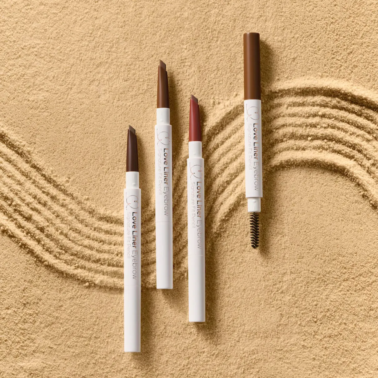 MSH Love Liner Eyebrow Signature Fit Pencil (Camel Brown) 日本MSH Love Liner 旋转双头眉笔 (驼棕色) 0.23g