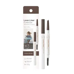 MSH Love Liner Eyebrow Signature Fit Pencil (Grayish Brown) 日本MSH Love Liner 旋转双头眉笔 (灰棕) 0.23g