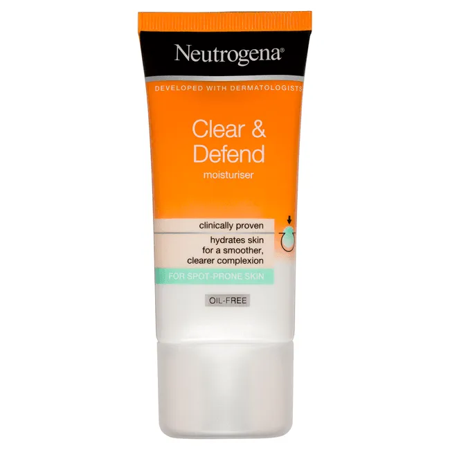 Neutrogena Clear & Defend Daily Moisturiser Oil Free - 50ml (Original)
