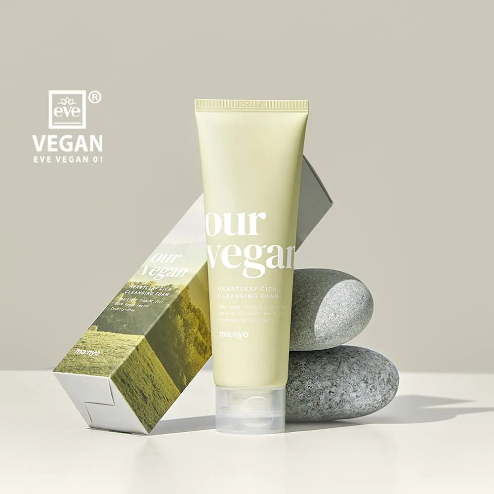 Our Vegan Heartleaf Cica Cleansing Foam 120ml