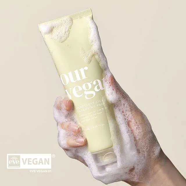 Our Vegan Heartleaf Cica Cleansing Foam 120ml
