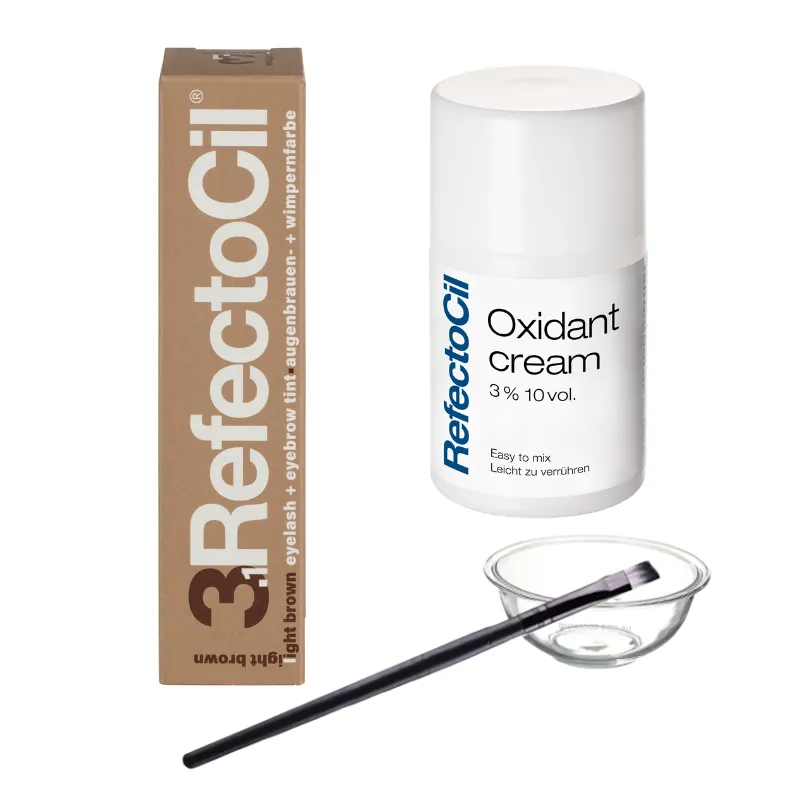 RefectoCil - Lash & Brow Tint Kit (Cream Oxidant) -  Choose your tint colour