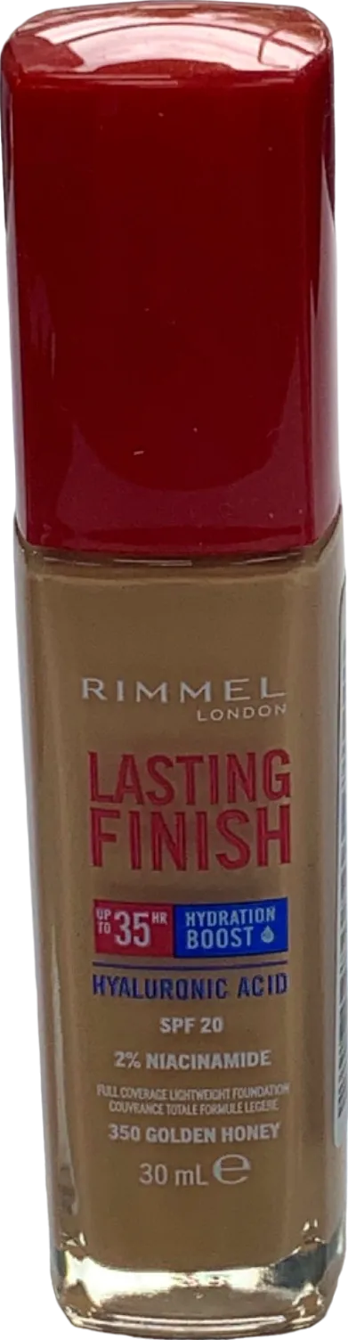 Rimmel London Lasting Finish Foundation 350 Golden Honey 30 mL