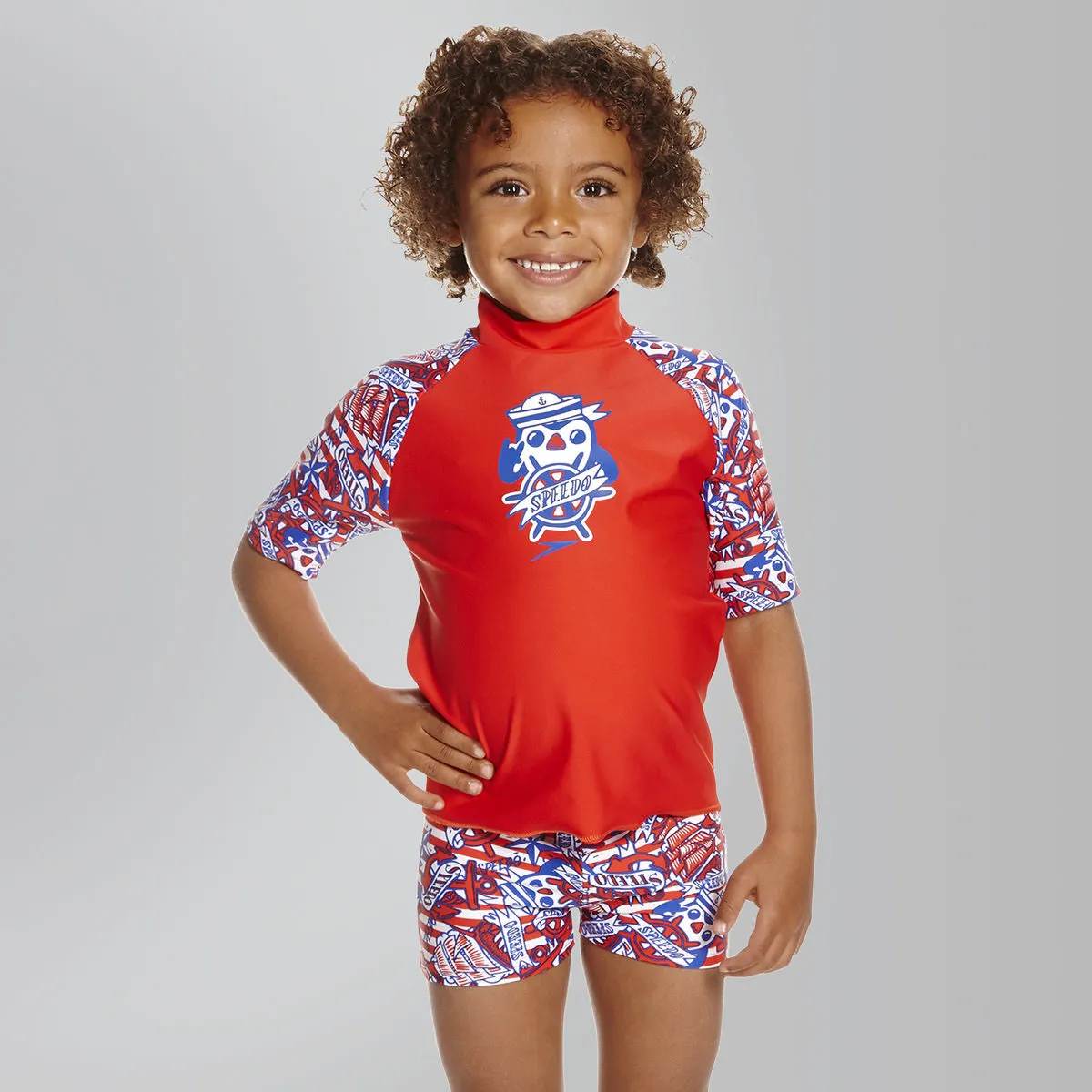 Speedo Space traveller essential suntop RASH VEST