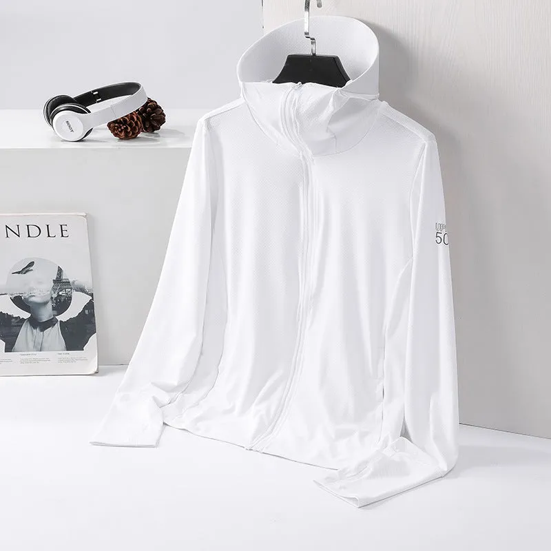 Sun Resistant Clothes Long Sleeve Sunscreen Coat Women's Summer Coat Sun-Protective Clothing Men's
