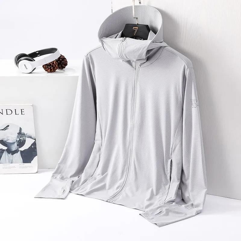Sun Resistant Clothes Long Sleeve Sunscreen Coat Women's Summer Coat Sun-Protective Clothing Men's