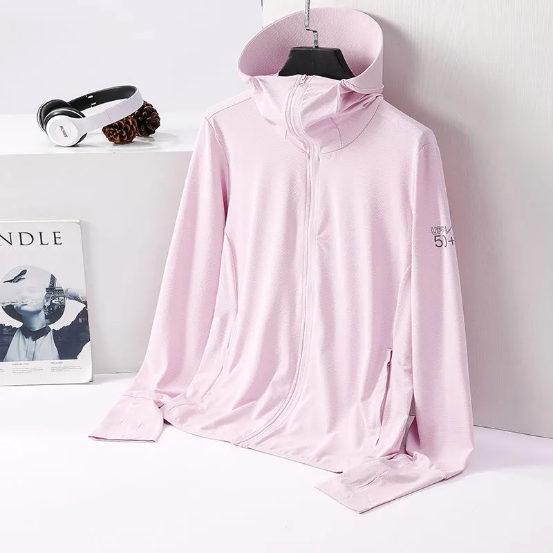 Sun Resistant Clothes Long Sleeve Sunscreen Coat Women's Summer Coat Sun-Protective Clothing Men's