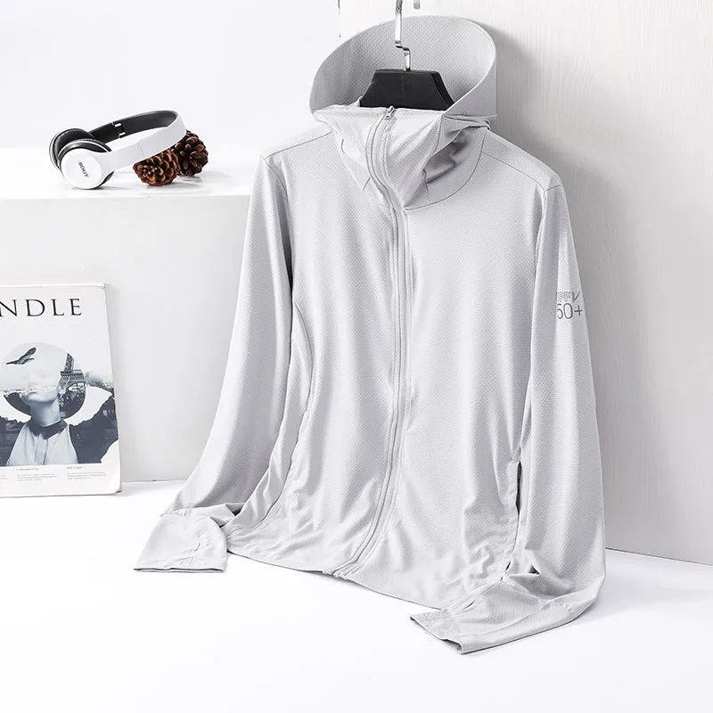 Sun Resistant Clothes Long Sleeve Sunscreen Coat Women's Summer Coat Sun-Protective Clothing Men's