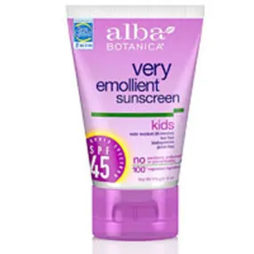 Sunscreen For Kids SPF 45 4 oz By Alba Botanica
