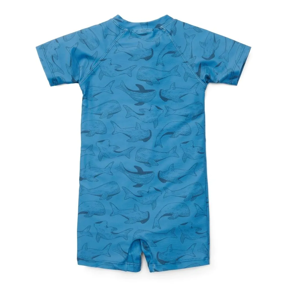 Swimsuit Short Sleeves Sea Life rash guard
