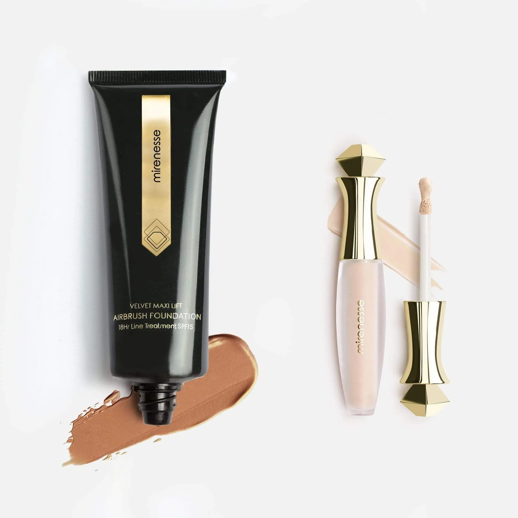 Velvet Maxilift Airbrush 18hr  Foundation   24hr Concealer Mini