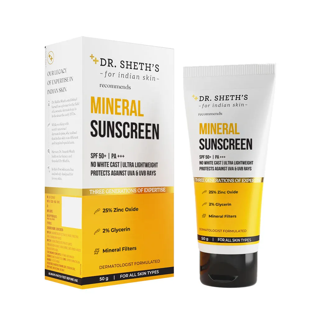 Waterproof Mineral Sunscreen 50g